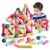Jofarstep Magnetic Balls and Rods Set, Magnet Building Set, Magnetic Balls and Sticks – Featuring Safe, Extra-Strong, Montessori Toys STEM Stacking Toys for Boys & Girls 3+ (42 PCS)