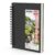 joibabe Mixed Media Sketchbook, 160 GSM 60 Sheets Spiral Bound Drawing Pad for Pencil, Pen, Watercolor, Acrylic & Ink – 5.5″ x 8.5″, Acid-Free Art Journal for Artists, Students & Beginners