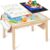 JOIN&JOY Sensory Tables for Toddler, Multi-Activity Table with Storage Bins, Double-Sided Lids, Indoor/Outdoor Kids Play Sand and Water Table, Birthday Gifts for Boys and Girls