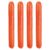 JOINPAYA 4pcs Lifelike Artificial Sausage, Play Food Prop, Realistic Fake Hot Dog Food Model, Imitation PVC Sausage Display, Simulated Hot Dog for Tabletop Display