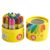 JOINPAYA Crayon Pen Creative Cartoon Style Hexagonal with Mixed Oil and Particulate Wax, Safe and Designed to Develop Imagination for Art Class and Birthday Favors