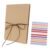 JOINPAYA DIY Scrapbook Album Kit with Hardcover Craft Paper, 8.2×5.9 Inches, Accordion Folding Photo Album for Wedding or Birthday Present, Blank Canvas for Handdrawn Art and Stickers