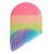 Joiyota Pop It Bath Mat for Kids – Silicone Push Pop Sensory Toy, CPC Certified Non-Slip Rainbow Bathtub Mat with Suction Cups, Calming Stress Relief for Toddlers (27″x15″)