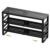 Jojocross Expandable, Stackable, Adjustable Spice Rack kitchen Organizer,Metal Pantry Storage Shelves – Multi-Tier Shelf for Cabinet, Countertop, Pantries, Cupboard or Wall Mount,Black