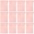 jojofuny 12pcs Pink A5 Notebook Dividers with Tabs, Plastic Binder Index Dividers for Hardcover Notebooks and Reports, Pp Material for Document Separating and Quick Reference