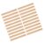 jojofuny 20pcs Wooden Domino Stand Holder for Playing Tiles and Small Cards, Sturdy Wood Material with Multifunctional Design, Minimalist Style Organizer Suitable for Home and Weddings
