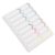jojofuny 20 Sheets Waterproof Self-Adhesive Name Tags with Writable Surface and Heat Resistant PVC Material for School Supplies and Daycare Bottles, Versatile Labels for Daily Life