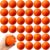 JolliLudo 36 Pcs 2.5 Inch Orange Foam Stress Ball Bulk Squeeze Stress Relief Balls for Kids and Adults Hand Exercise Sensory Relief Toys for Anxiety ADHD Autism