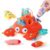 Jollybaby Montessori Sensory Crab Toys for Baby 6-12-24-36 Months