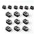 JOMPENS Carpenter Pencil Sharpener, 15 Pack Manual Pencil Sharpener for Carpenter Pencils, Portable Woodworking Pencil Cutter with Durable Blade for Construction, Workshop, Drawing and School Supplies
