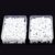 JOMPENS Erasers Bulk, 300PCS White Erasers with 2 Storage Boxes, Precision Pencil Erasers for Clean Correction, Soft Durable Rubber Erasers for Drawing Sketching School Office Supplies