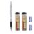 JOMPENS Mechanical Pencil, 0.7mm Metal Drafting Pencil with 60 Colored Lead Refills and 2 Erasers, Full Metal Barrel with Anti-Slip Grip for Drawing, Sketching, School and Office