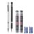 JOMPENS Mechanical Pencil Set, 0.5mm and 0.7mm Metal Drafting Pencils with 400 2B Lead Refills and 2 Erasers for Drawing, Sketching, Writing and School