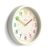 JONES CLOCKS® Kids Wall Clock | Small Modern Children’s Clock | 10 inch | Pale Cream | Colourful Numbers | Learn to Tell The time