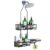 Joqixon Upgraded Extended Length Shower Organizer with 16 Hooks, Rustproof Shampoo Soap Storage, Large Hanging Bathroom Caddy with Soap and Toothbrush Holder