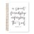 JOQUXI A Sweet Friendship Refreshes The Soul Spiral Notebook 5.5×8.3 Inch