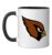 Joseph Case High School Cardinals Ceramic Mug, Black/White, 11oz
