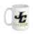 Joseph City High School Wildcats Theater Ceramic Mug, White, 15oz