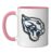 Joseph City Wildcats Ceramic Mug, Pink/White, 11oz