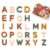 Joswisch Silicone Alphabet Magnetic Letters, 26 PCS Uppercase Letters, Fridge Magnets for Toddlers Age 3+, Preschool Learning Refrigerator Learning Set, Perfect for Refrigerator, Whiteboard