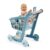 Jouets Ecoiffier – 1658 – Dolly + 7 Accessories – Baby Trolley with Removable Seat – Imitation Shopping Game – From 18 Months – Made in France