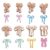 Jouiua 8 Shapes Bow Polymer Clay Cutters Set for DIY Earrings Making, Bowtie Conquette Clay Jewelry Crafting Kits, Long Ribbon Clay Molds for Jewelry Maker