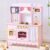 JoyBubbla Wooden Play Kitchen, Real Lights & Sounds, Modern Home Design