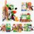 JoyCat Baby Books 0-12 Months, Farm Tail Tummy Time Sensory Cloth Book