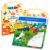 JoyCat Farm Water Coloring Book for Toddlers 3-5, Reusable No-Mess Water Painting Book with Water Pen, 13 Activity Pages, Travel Toy Gift for Boys & Girls