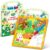 JoyCat Forest Water Coloring Book for Toddlers 3-5, 13 Pages, No-Mess
