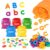JoyCat Magnetic Letters, 312 Pieces Uppercase & Lowercase Alphabet Fridge Magnets,ABC Magnets for Toddlers Kids,Educational Plastic Letters for Letter Recognition,Preschool Kindergarten Classroom