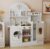JOYDIAS Kids Play Kitchen Set, Pretend Wooden Playset for Age 3+