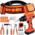JOYIN 19Pcs Kids Tool Set, Construction Belt & Electronic Drill, Pretend Role Play Toddler Power Toy for Boys Girls, Birthday Gifts Outdoor Preschool Ages 3 4 5 6 7 Years Old
