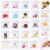 JOYIN 24 PCS Halloween Squishy Toys with Bags, Anxiety Relief Squeeze Toy, Soft Sensory Toy for Kids Teens, Party Favor, Trick or Treating, Classroom Prize Gift, Goodie Bag Stuffers