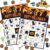 JOYIN 32 Players Halloween Bingo Cards Party Game, Halloween Party Supplies for Kids School Classroom Adults Family Group Treats Activities Card Games Community