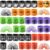 JOYIN 36 PCS Halloween Coil Spring Toys, Mini Spring Toys Bulk, 6 Designs Quiet Toys for Kids Party Favor Supplies, Trick or Treating, Classroom Gift Exchange, Carnival Game Prizes