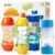 JOYIN 4-Pack Mini-World Fidget Tubes for Kids, Sensory Toys for Kids with Autism, Stress Relief Sensory Tubes, Preschool Toys for Toddlers, Toy for Autistic Kids 3-5, Birthday Gifts for Boys & Girls