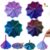 JOYIN 4PCS 3D Printed Expanded Sensory Fidget Star, 3D Printed Fidget Toys with a Rotating Spiral Design Suitable for Adults and Girls Boys, Birthday Gifts, Office Desk Decompression Toy, Party Favors