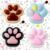 JOYIN 4 Pcs Taba Paw Squeeze Toys, Colorful Kawaii Mochi Fufu Squishy Toys, Cat Paw Taba Fidget Toys for Party Favors, Gifts for Adults Kids