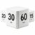JOYIT Cube Timer, 15 20 30 60 Minute Visual Timer for Games, Classroom
