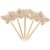JOYOFREELY 5pcs Butterfly Gel Ink Pen Golden Cartoon Glitter Design