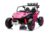 JOYRACER 24V Kids Ride on Toys w/800W Motors, 20″ 2-Seater Ride On Car with Remote Control, Searchlights, Metal Frame, 4-Wheel Suspension, Trunk, Bluetooth, Electric Vehicle for Kids Ages 3-8, Pink