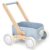 Joyreal 2-in-1 Wooden Baby Push Walker & Toddler Wagon for 6+ Months Babies
