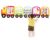 Joyreal Train Activity Wall Busy Board Wooden Sensory Wall Panels for Kids