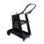 Jrameoy 3-Tier Rolling Welding Cart, Steel, Black, 27.9 x 12.6 x 33.5 in, Heavy-Duty with Safety Chains and Hooks, for MIG/TIG/ARC/Plasma Cutting Machines