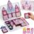 JSDKFJSA Magnetic Tiles Girls Mini Travel: Holds 5+Blocks, 45s Storage