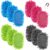 Jspupifip 12 Pcs Dry Erase Shag Eraser – Microfiber Magnetic Whiteboard Eraser for Markers Chalk – Washable Home Classroom Office Supply – Gray Blue Pink Green