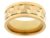 JTV 18K Yellow Gold-Tone Stainless Steel Spinner Band Ring (10)