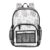 Jucciaco PVC Backpacks Elephant Heart Girls Boys Large Clear Decor Transparent Backpack School See Through Bookbag Waterproof Fashion Activities Learning Work And Travel Bag