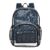 Jucciaco PVC Backpacks Math Geometric Shapes Girls Boys Large Clear Decor Transparent Backpack School See Through Bookbag Waterproof Fashion Activities Learning Work And Travel Bag